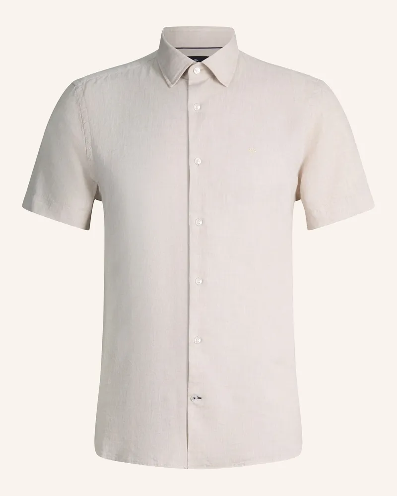JOOP! Kurzarm-Hemd Slim Fit Beige