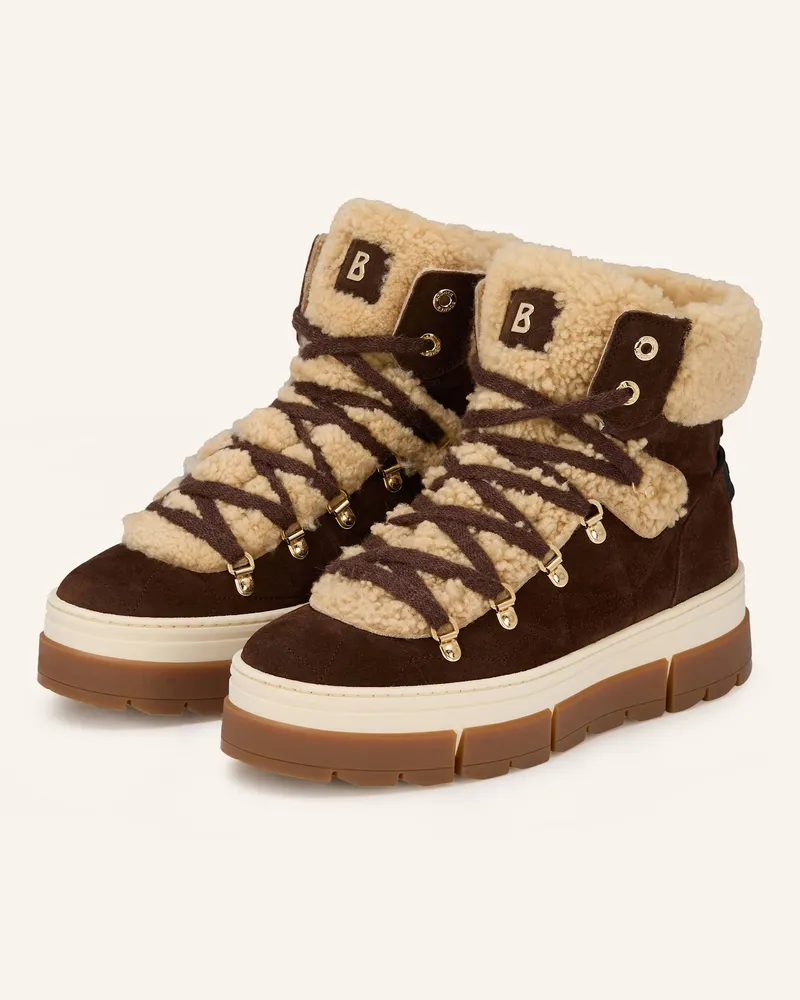 Bogner Schnürstiefeletten VADUZ Dunkelbraun