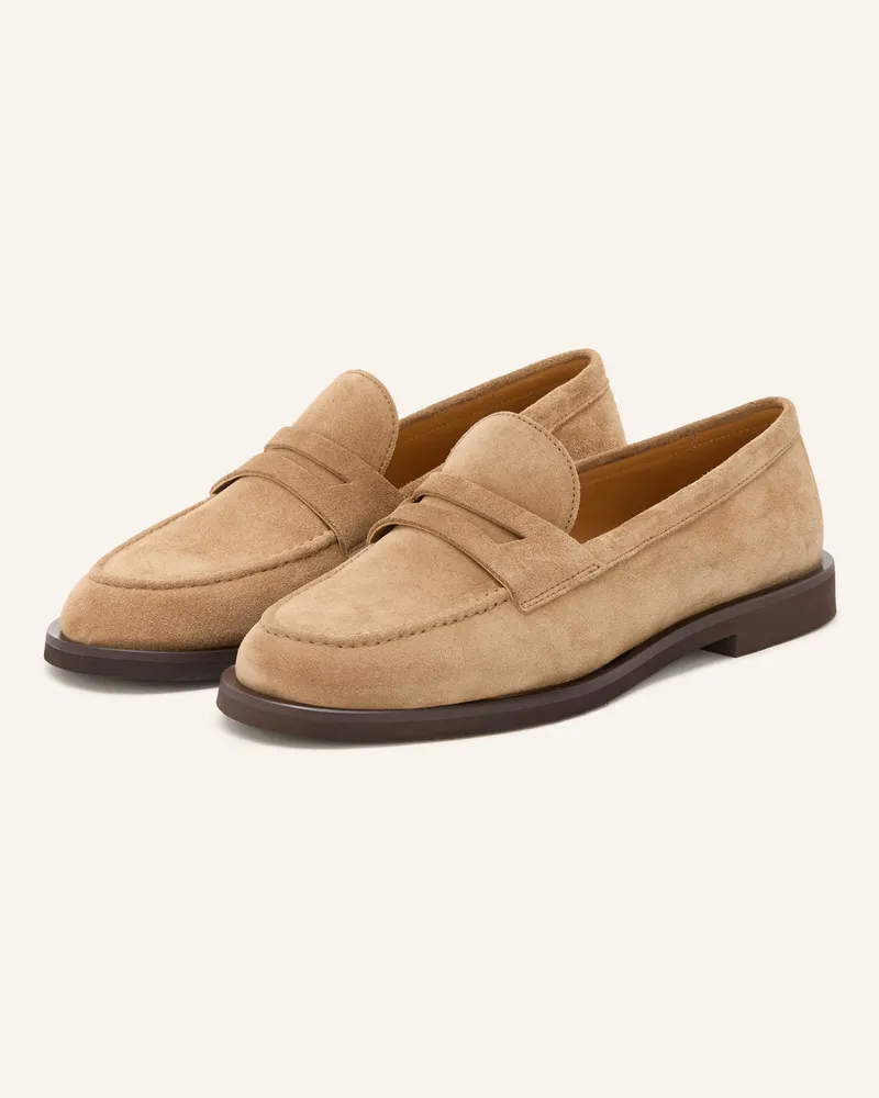 Mrs & HUGS Penny-Loafer beige Beige