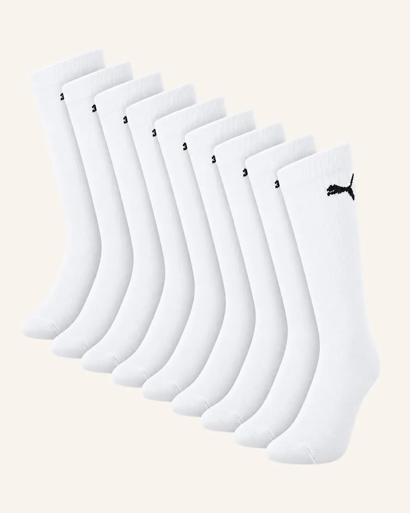 Puma Sportsocken Regular Crew 9-Pack weiss Weiss