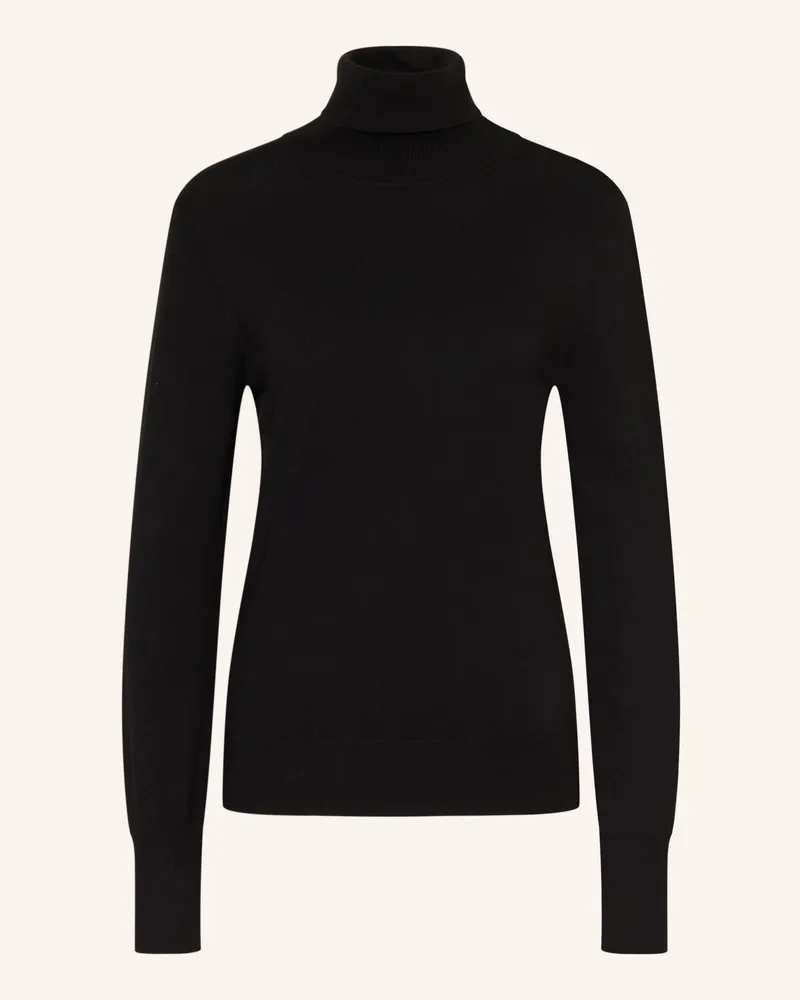 Darling Harbour Rollkragenpullover schwarz Black
