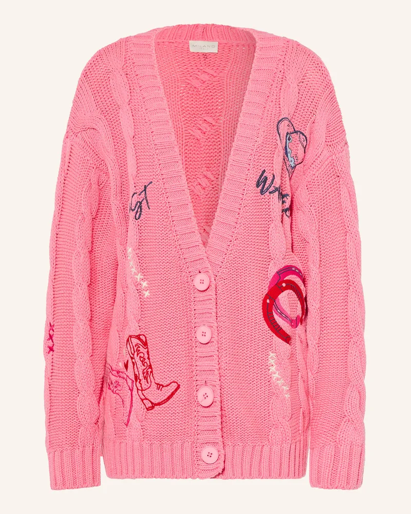 Milano Italy Strickjacke pink Rosa