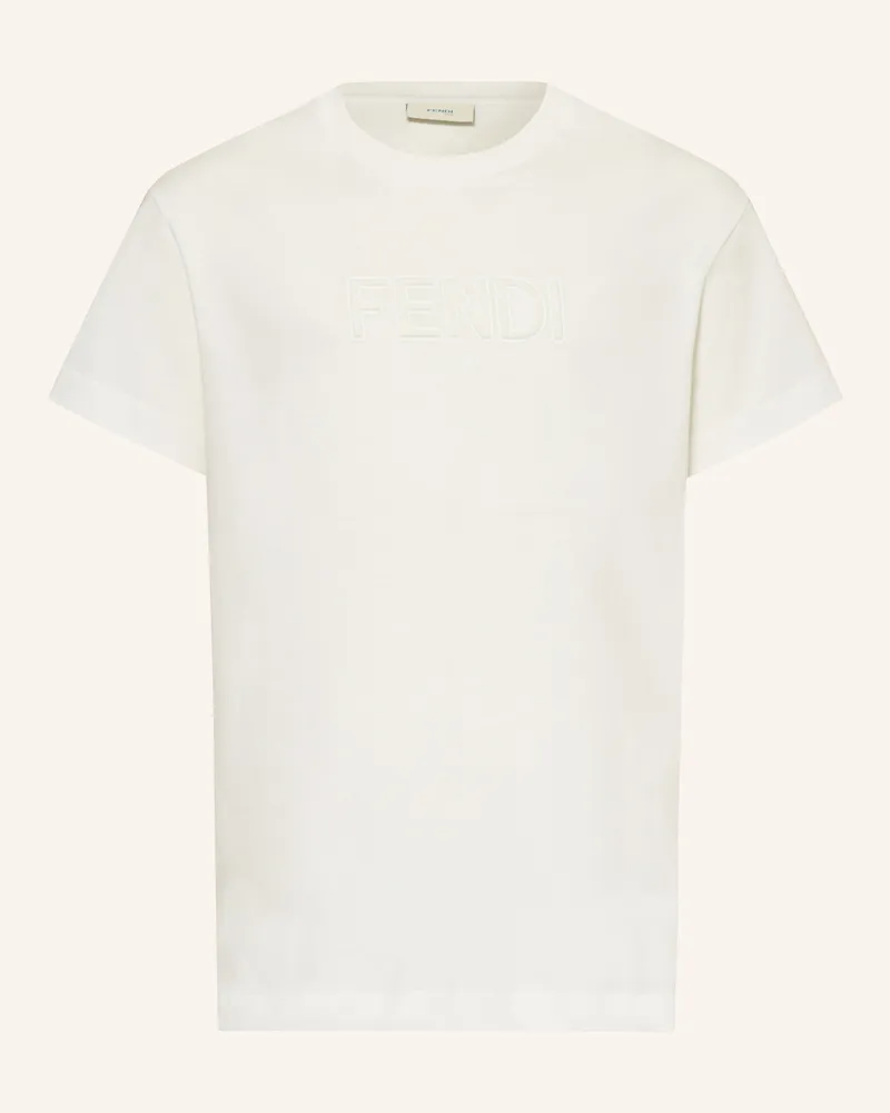 Fendi T-Shirt weiss Weiss