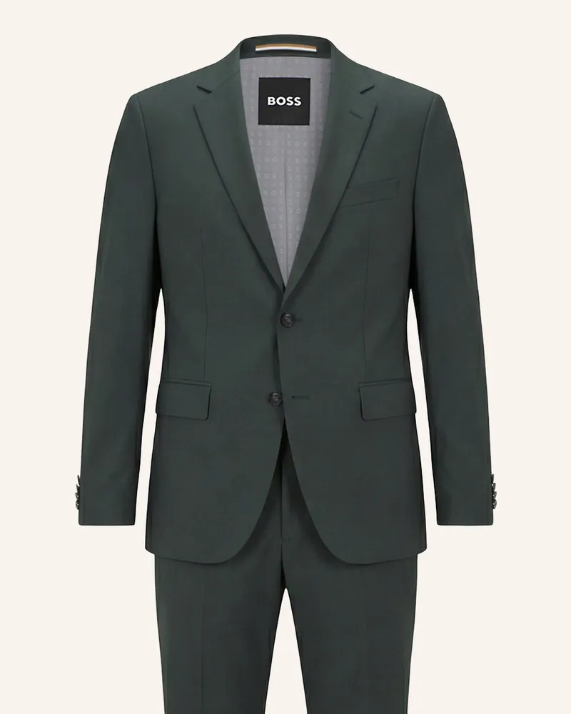 HUGO BOSS Business Anzug H-Jeckson-2pcs-253 Regular Fit gruen Grün