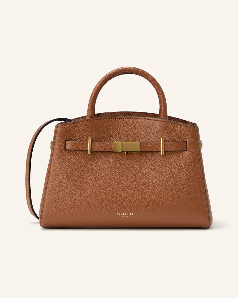 DeMELLIER Handtasche The Small Hudson braun Cognac