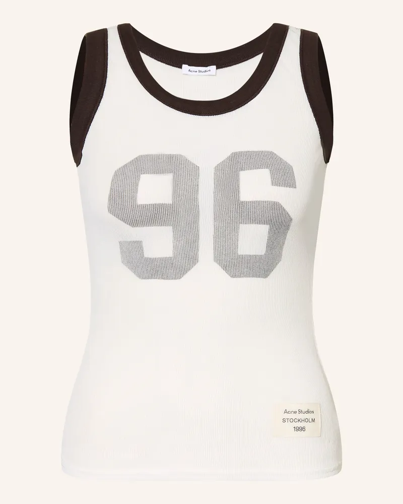 Acne Studios Top weiss Weiss