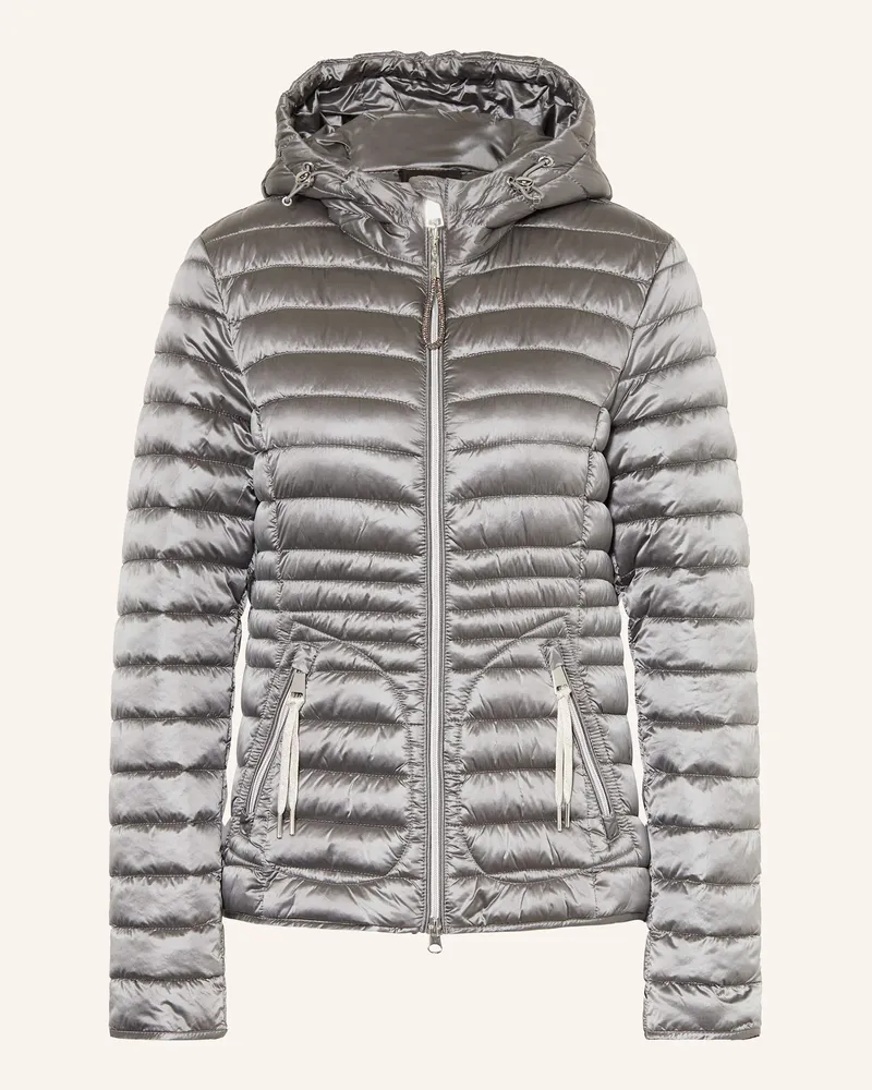 Cartoon Steppjacke Grau