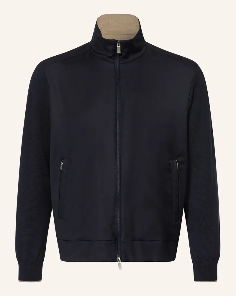 Paul & Shark Blouson im Materialmix Dunkelblau