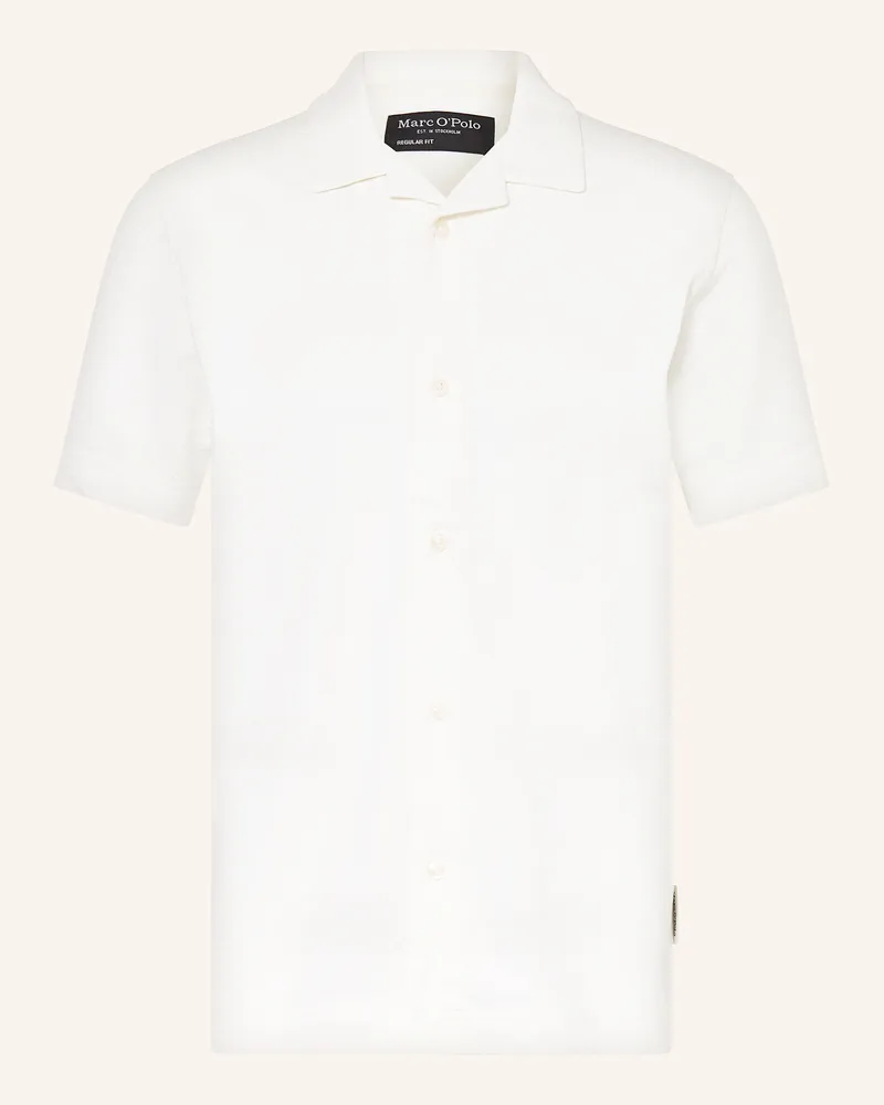 Marc O'Polo Resorthemd Regular Fit Weiss