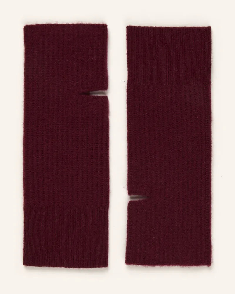 Darling Harbour Stulpen aus Cashmere Bordeaux