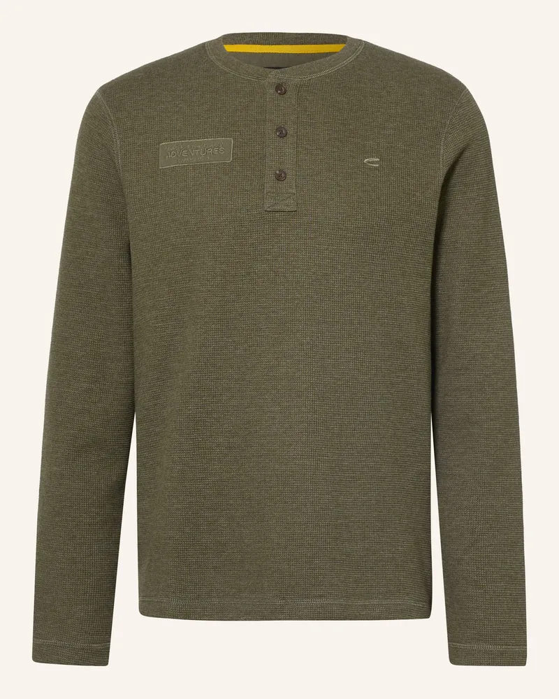 Camel Active Longsleeve gruen Khaki
