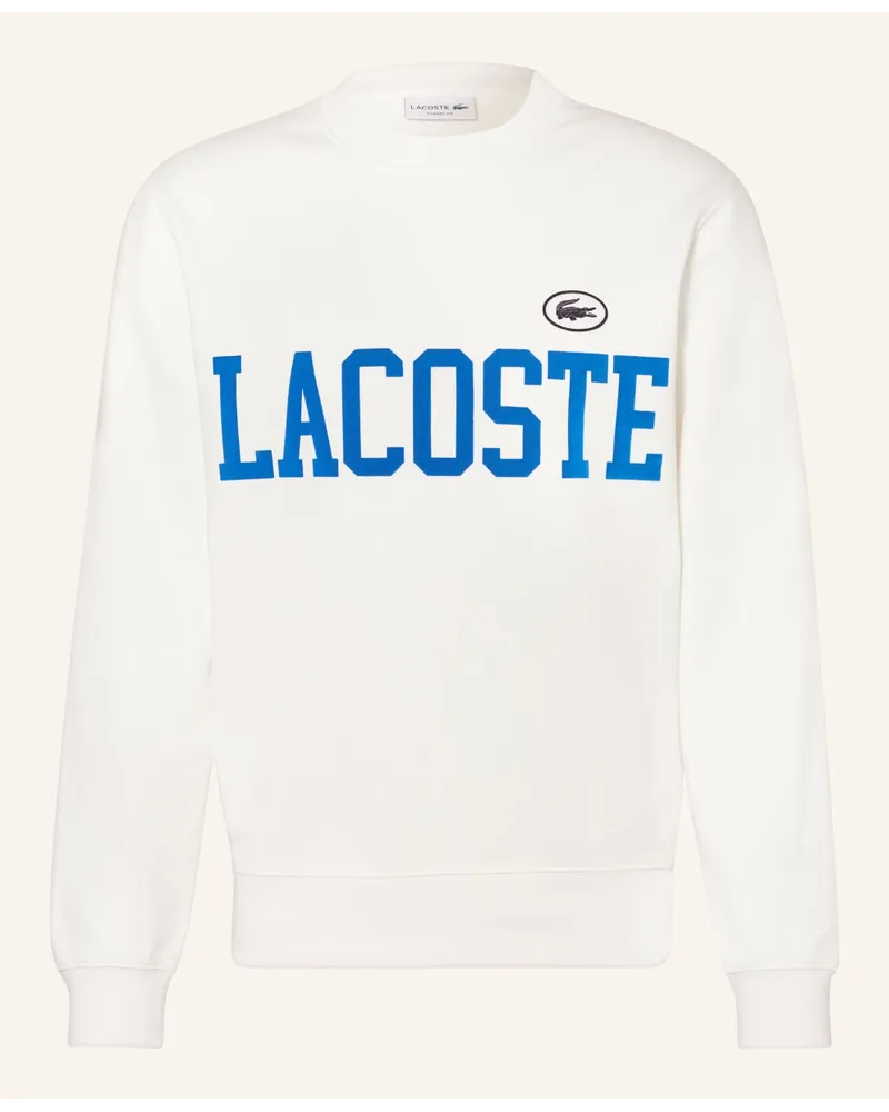 Lacoste Sweatshirt Weiss