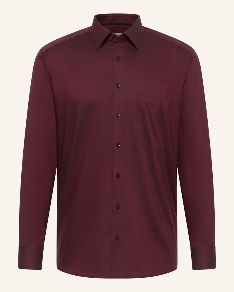 Eterna Piqué-Hemd Comfort Fit Lila