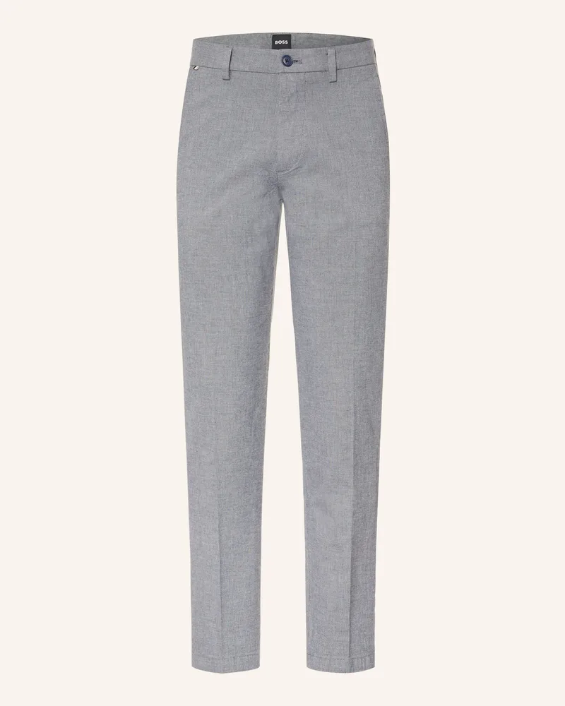 HUGO BOSS Chino Kaiton Slim Fit blau Hellblau