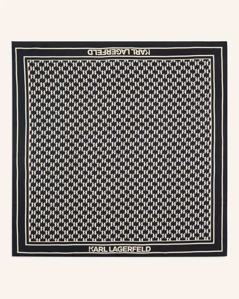 Karl Lagerfeld Schal Schwarz