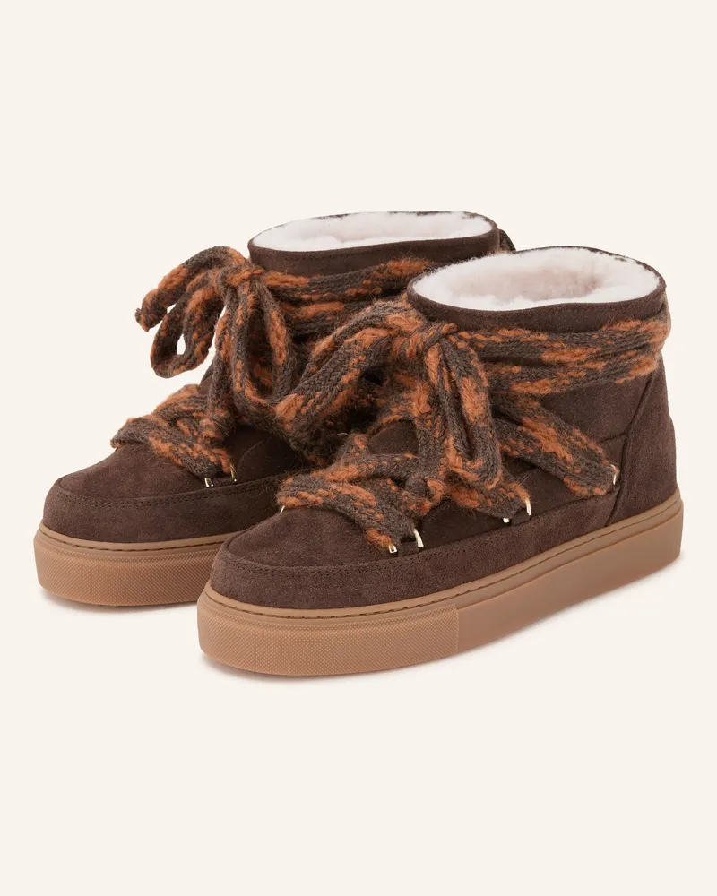 INUIKII Boots Classic Low braun Dunkelbraun
