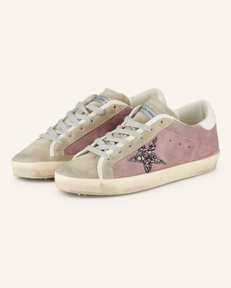 Golden Goose Sneaker SUPER-STAR - LILA/ GRAU Rosa