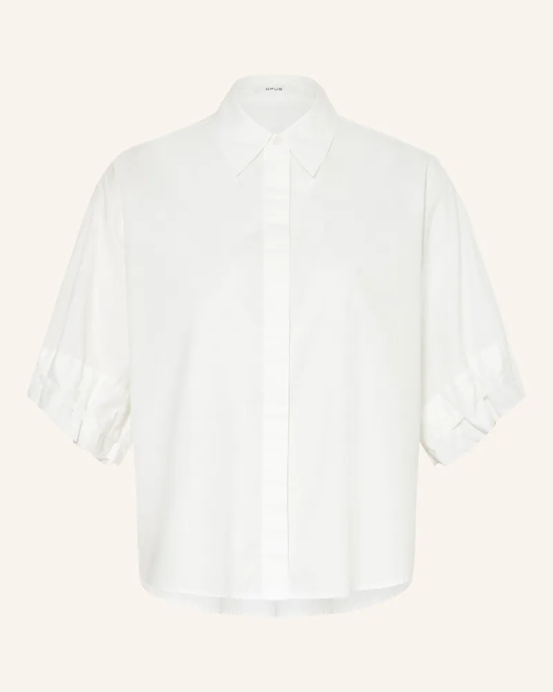 OPUS Hemdbluse Finoa weiss Weiss