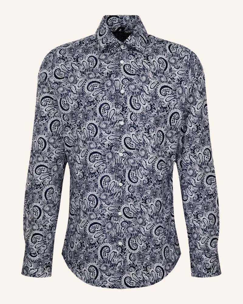 Seidensticker Business Hemd Slim Fit Dunkelblau