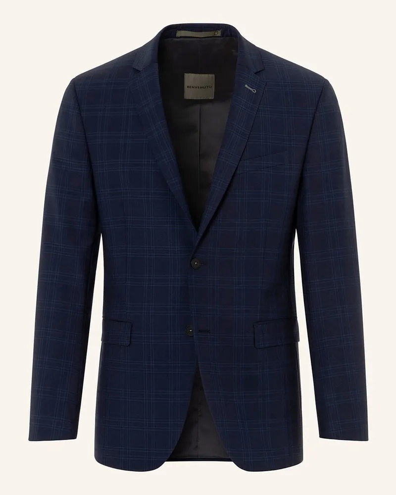 Benvenuto Anzugsakko Othello Slim Fit blau Dunkelblau