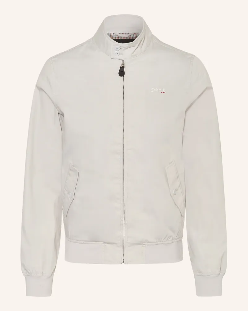 Schott N.Y.C Blouson grau Hellgrau