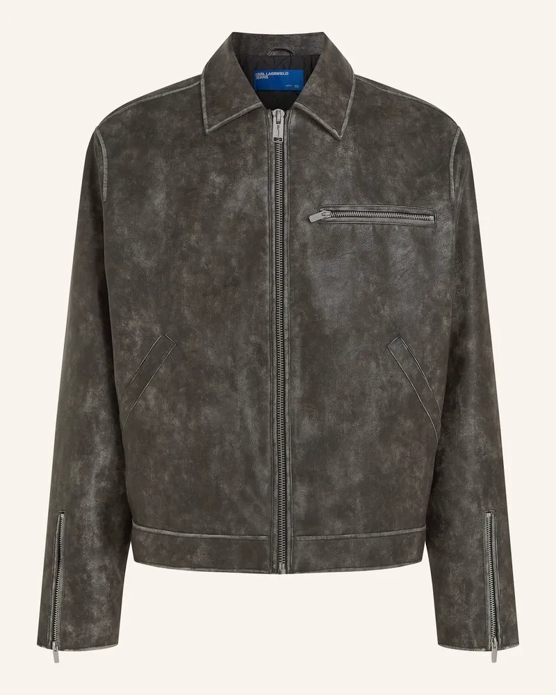 Karl Lagerfeld Jacke schwarz Schwarz