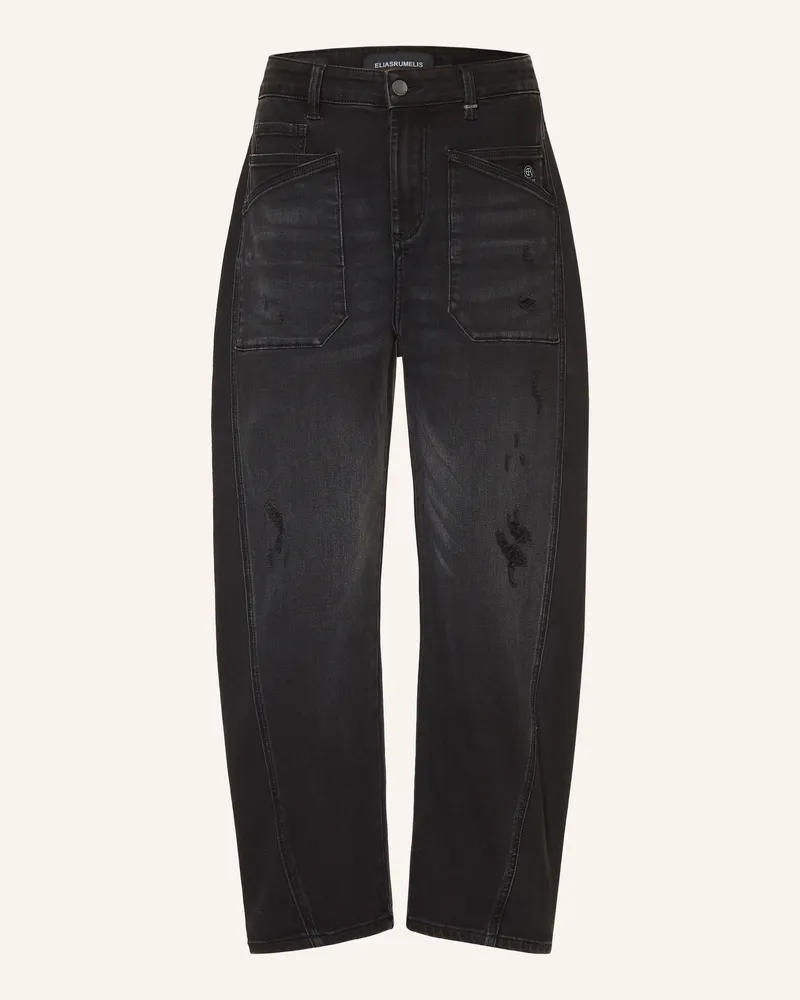 Elias Rumelis Barrel Jeans Isabella schwarz 1177