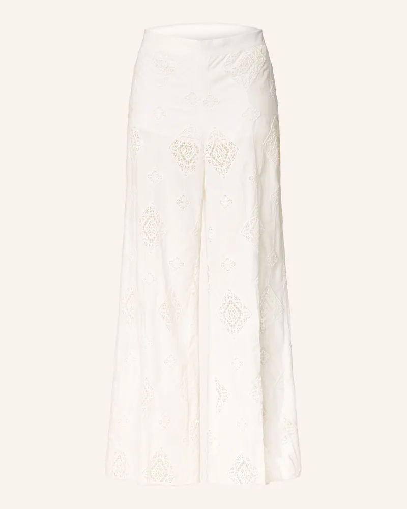 ba&sh Marlenehose Mike weiss Ecru