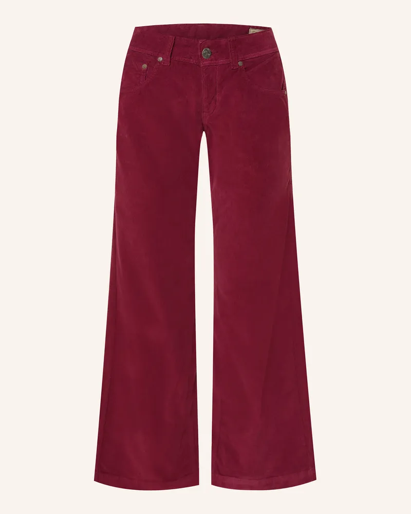 Herrlicher Cordhose EDNA Dunkelrot