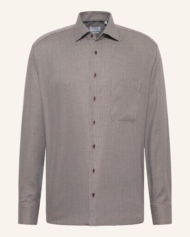 Eterna Hemd Comfort Fit Taupe