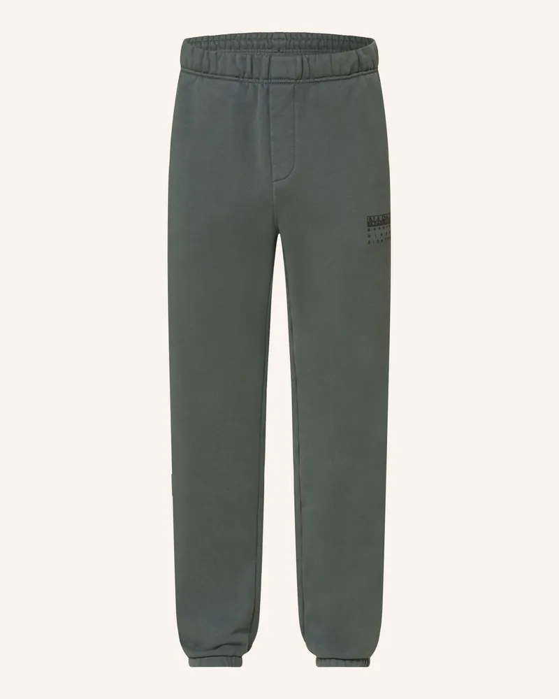 Napapijri Sweatpants Premium gruen Petrol