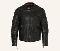 Lederjacke Elmer schwarz