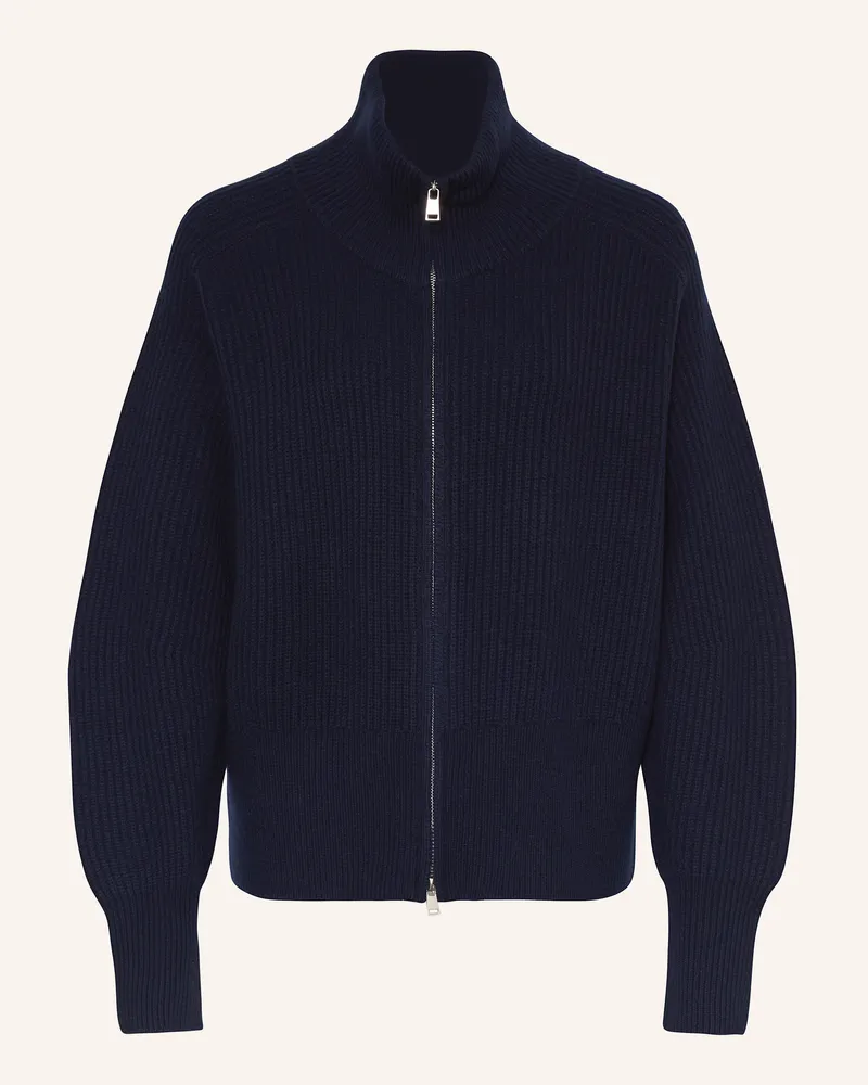 Mos Mosh Strickjacke MMAMITY aus Mohair Dunkelblau