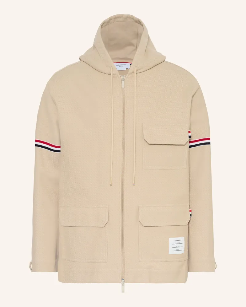 Thom Browne Jacke Hellbraun
