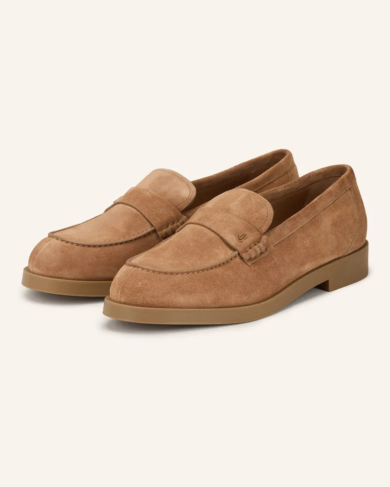 Jimmy Choo Loafer IVY Hellbraun