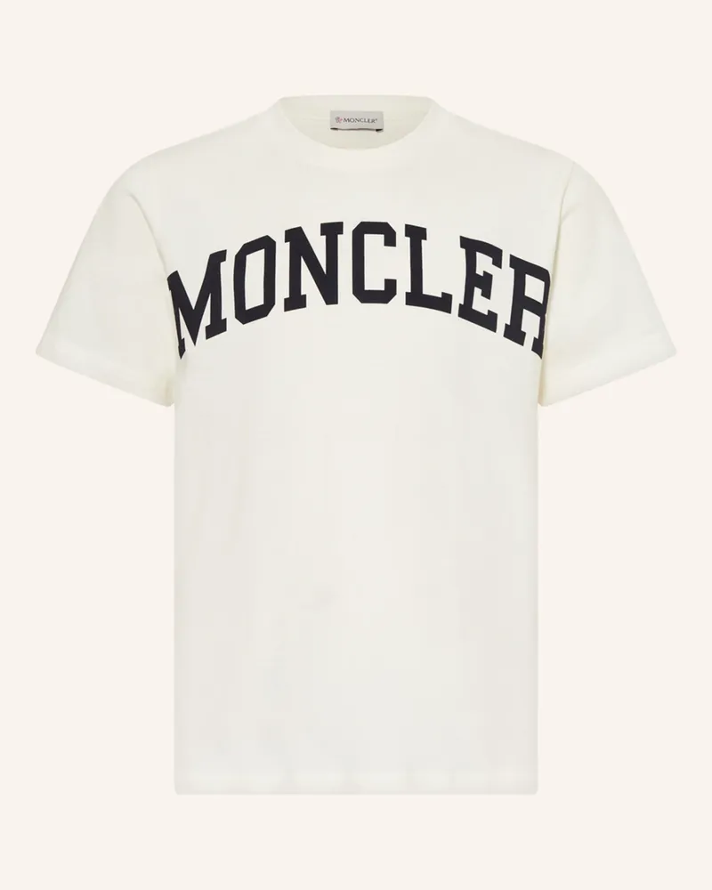 Moncler T-Shirt beige Ecru