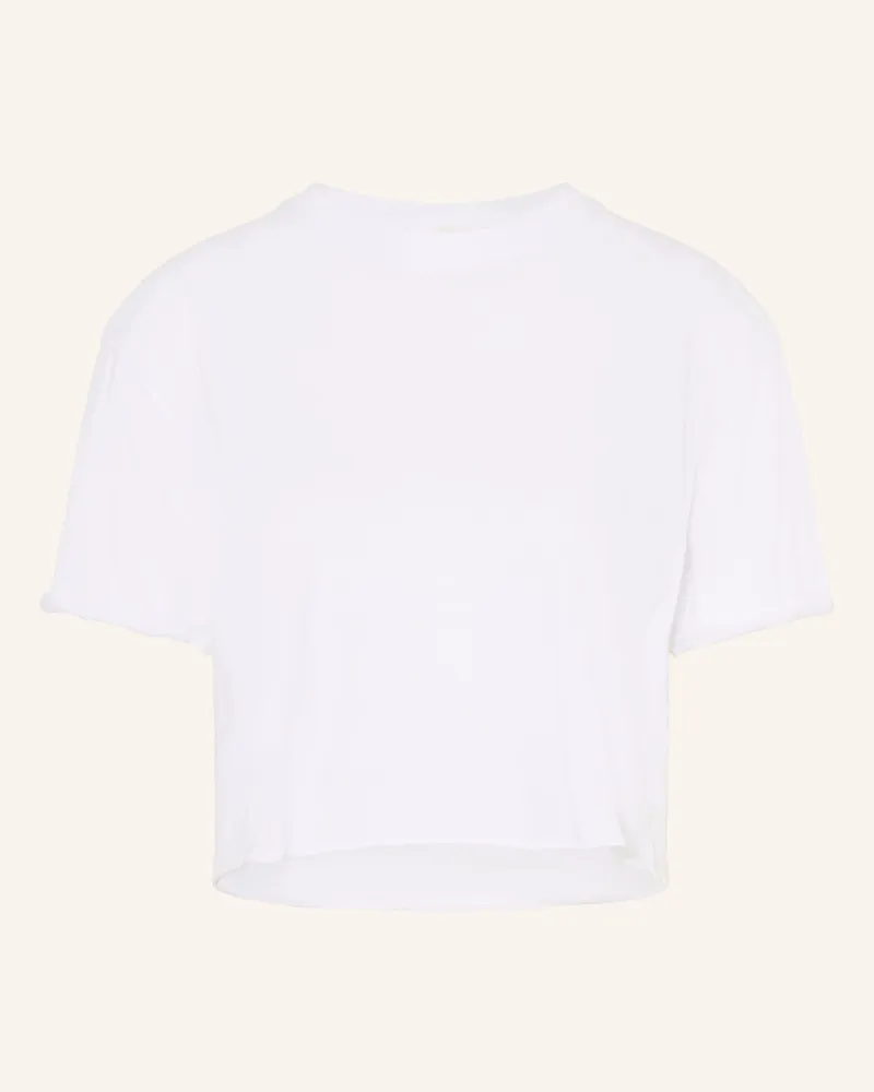 American Vintage Cropped-Shirt APOLY Weiss