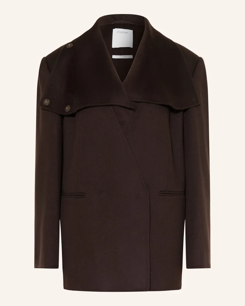SPORTMAX 2-In-1-Jacke Manna braun Dunkelbraun