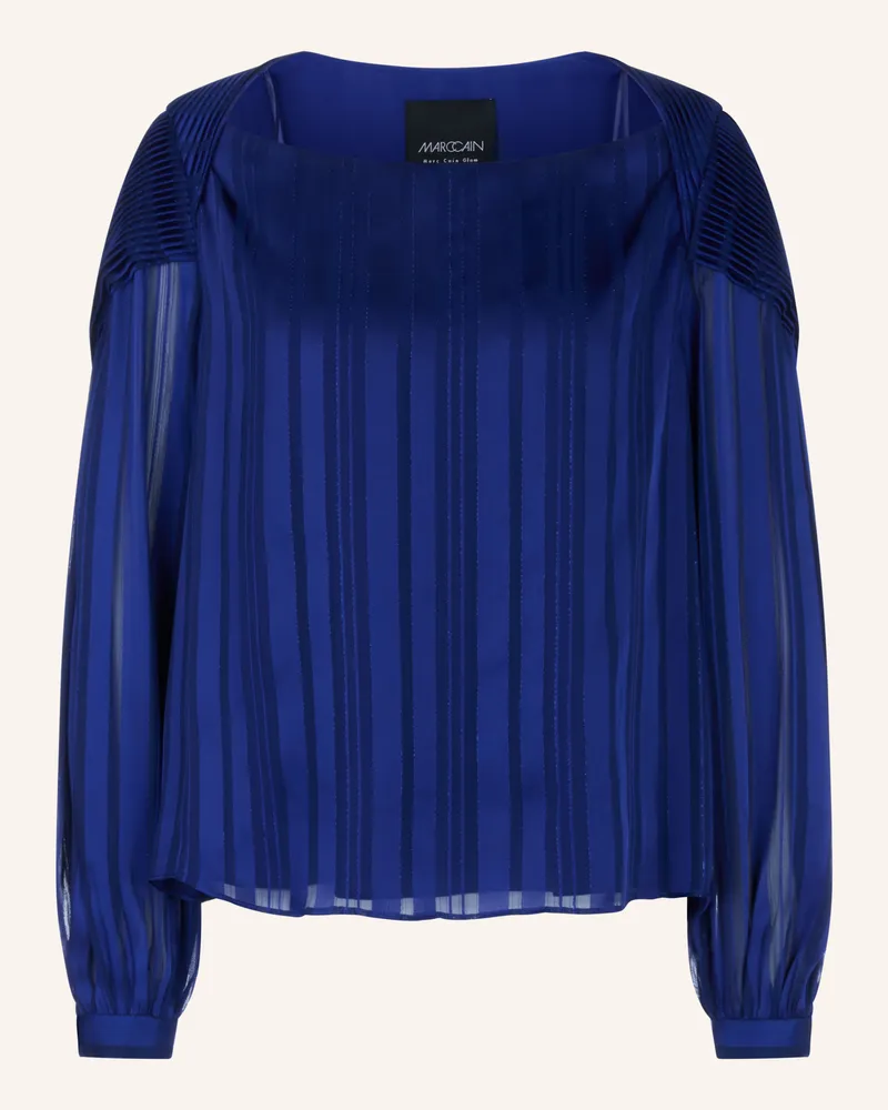 Marc Cain Bluse Dunkelblau