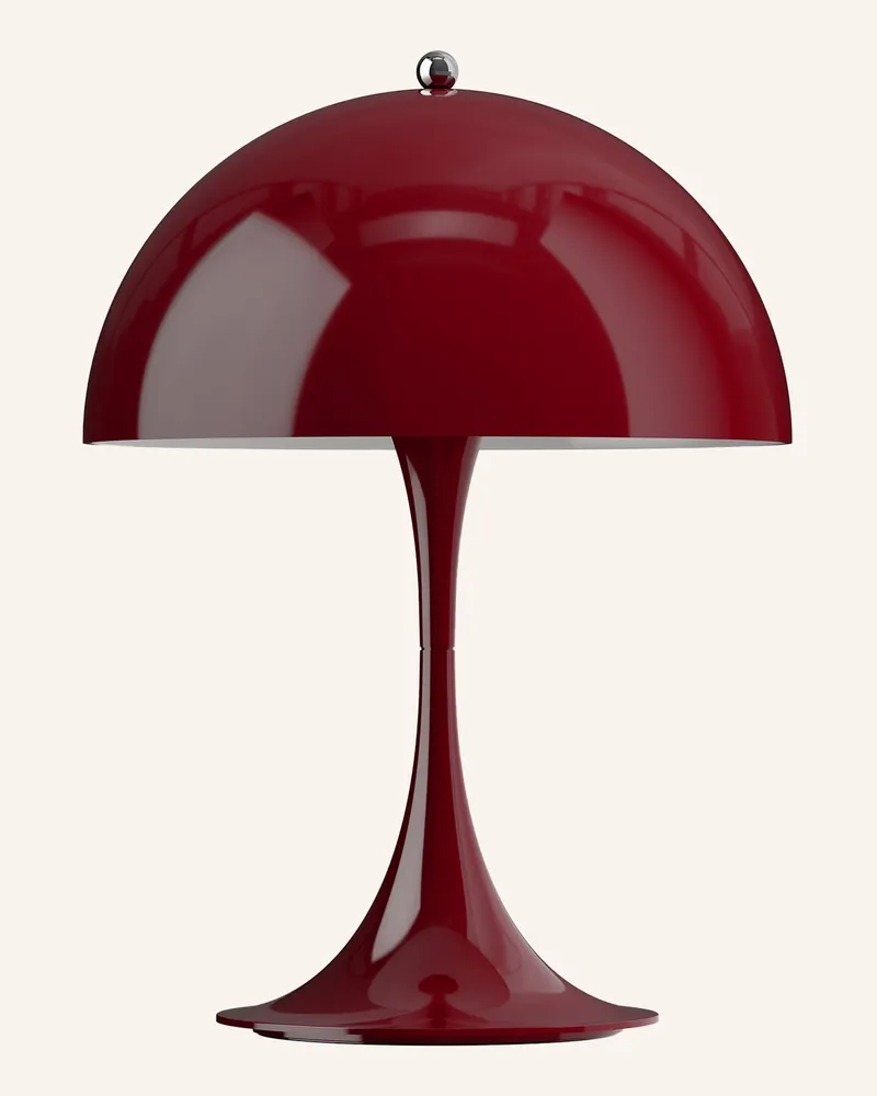 Louis Poulsen Tischleuchte PANTHELLA 250 PORTABLE Dunkelrot