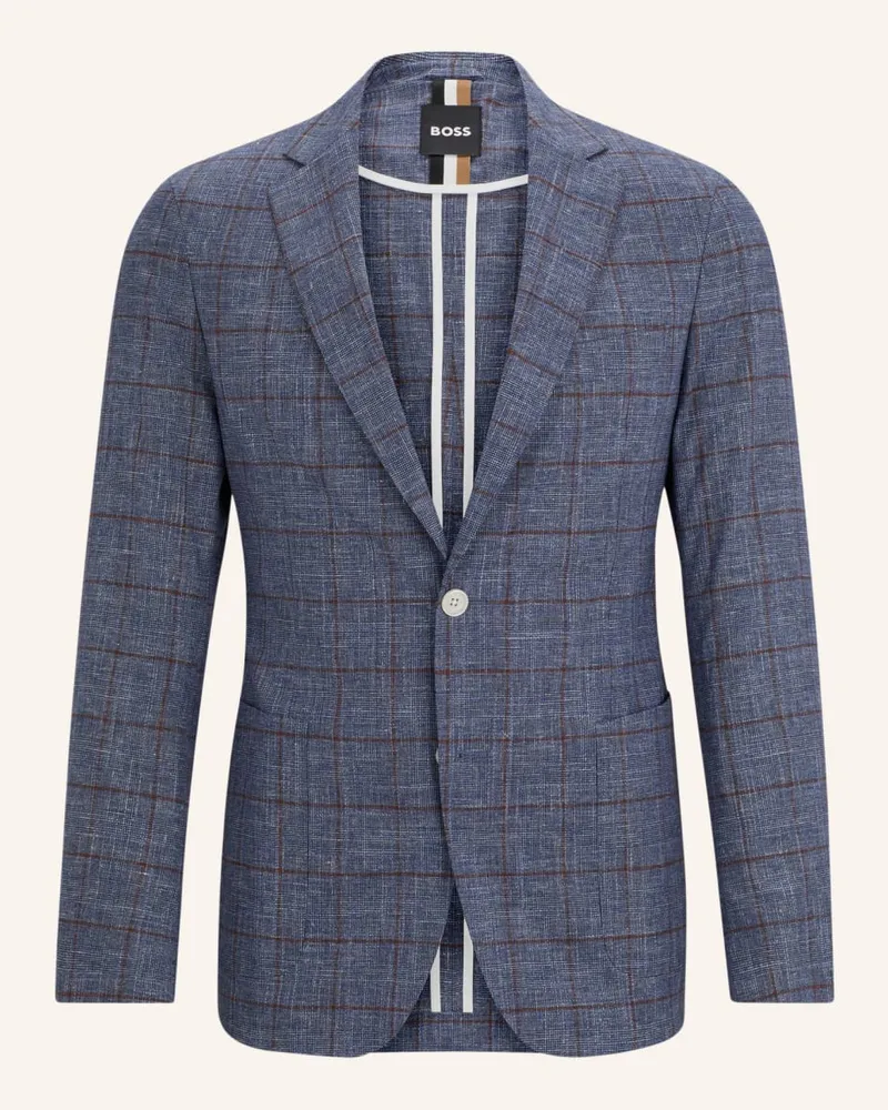 HUGO BOSS Blazer C-HANRY-233 Slim Fit Blau