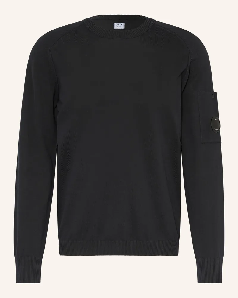 C.P. Company Pullover schwarz Schwarz