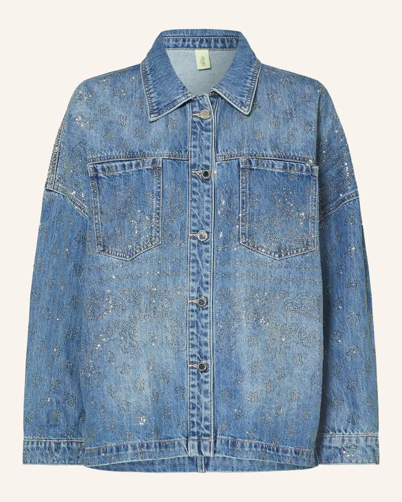 Liu Jo Jeansjacke Gigi Mit Schmucksteinen blau 79212
