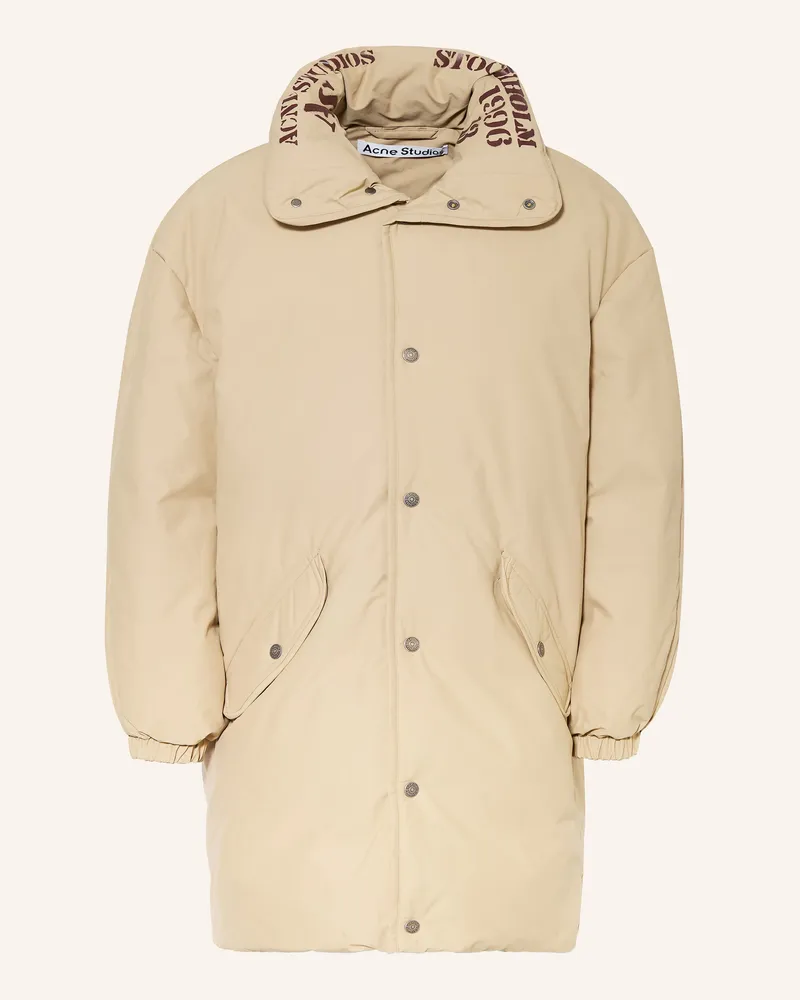 Acne Studios Parka Hellbraun