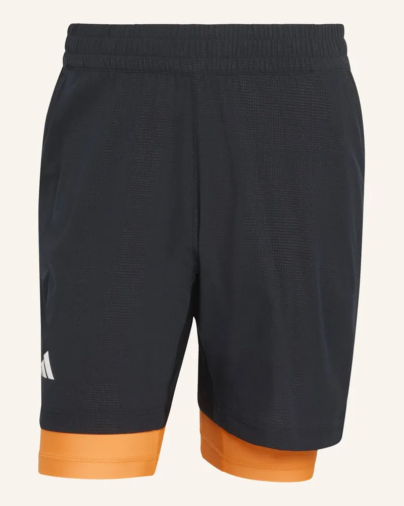 adidas 2-in-1-Tennisshorts TENNIS CLIMACOOL Schwarz