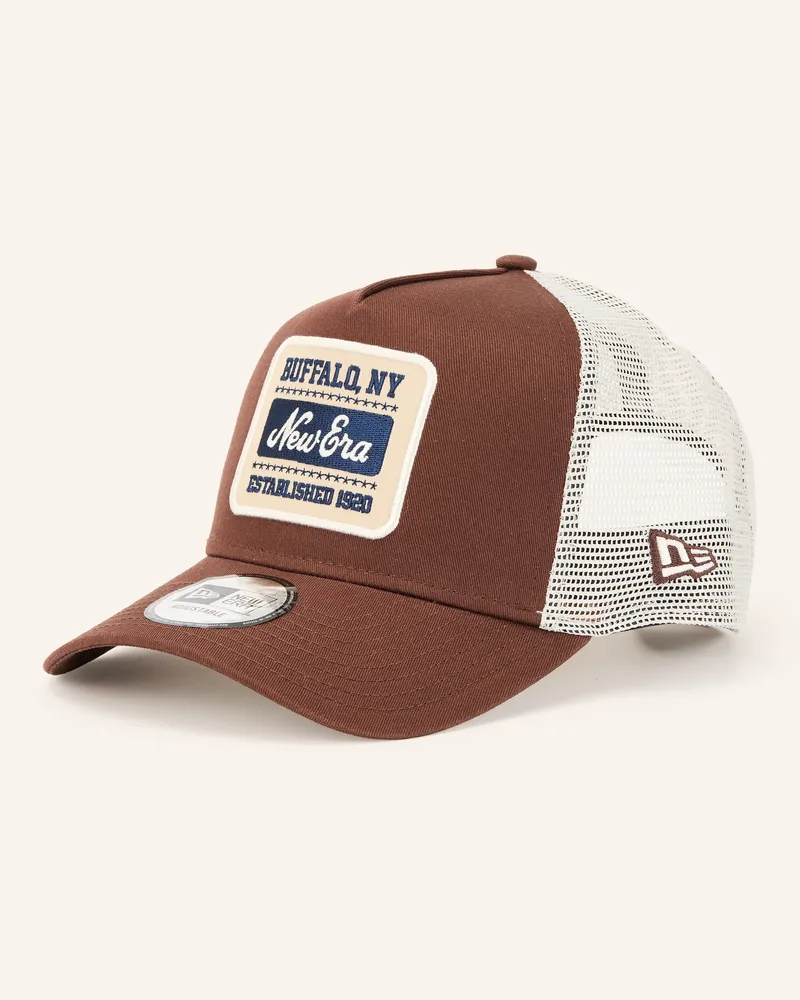 New Era Cap 9forty® A-Frame braun Dunkelbraun