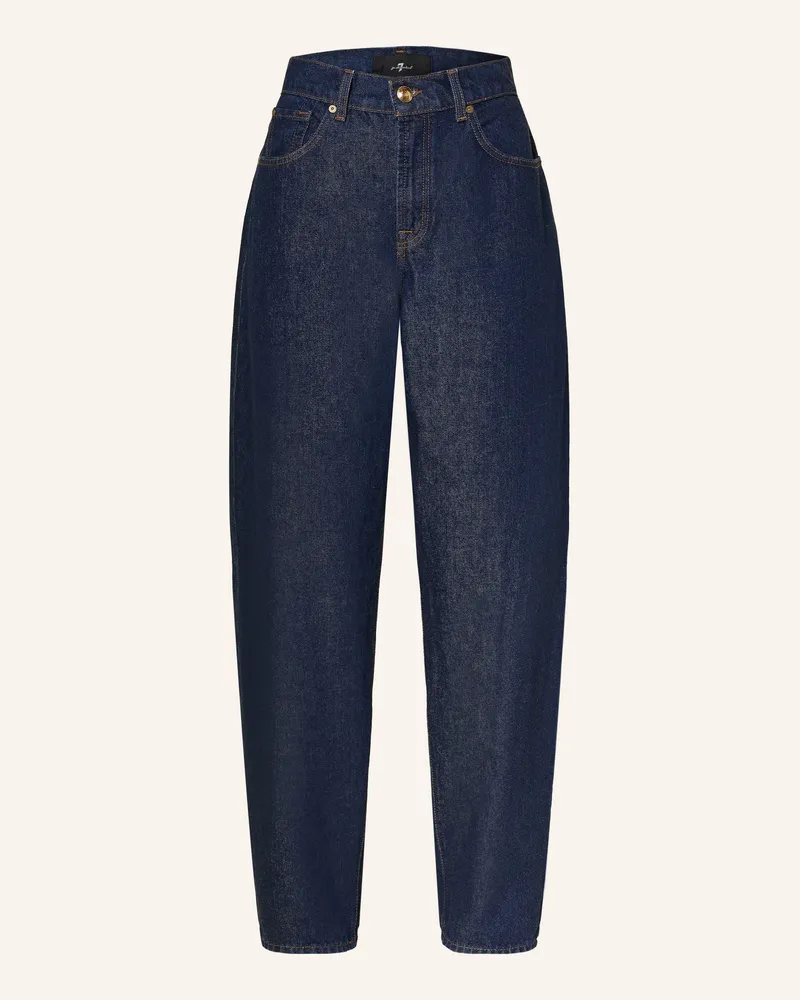 7 for all mankind Barrel Jeans Bonnie Stacked blau 1zi