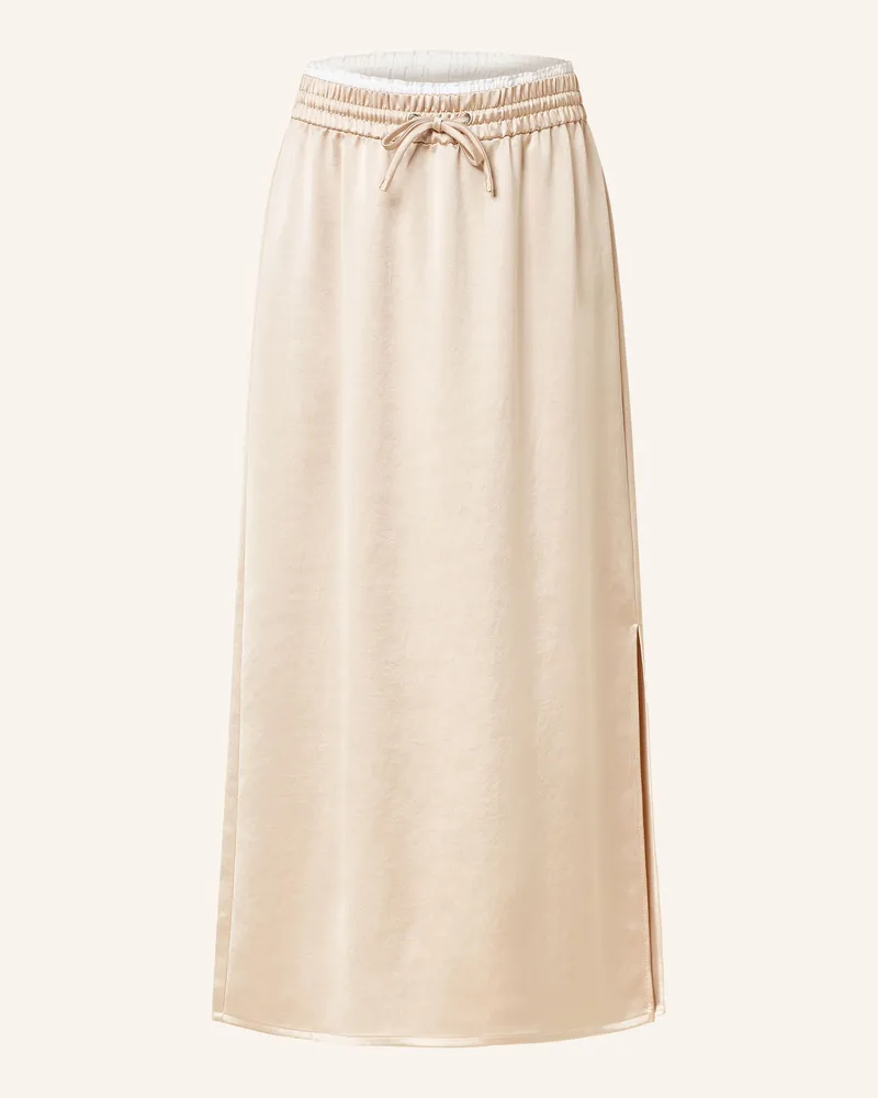 MARC AUREL Satinhose Beige