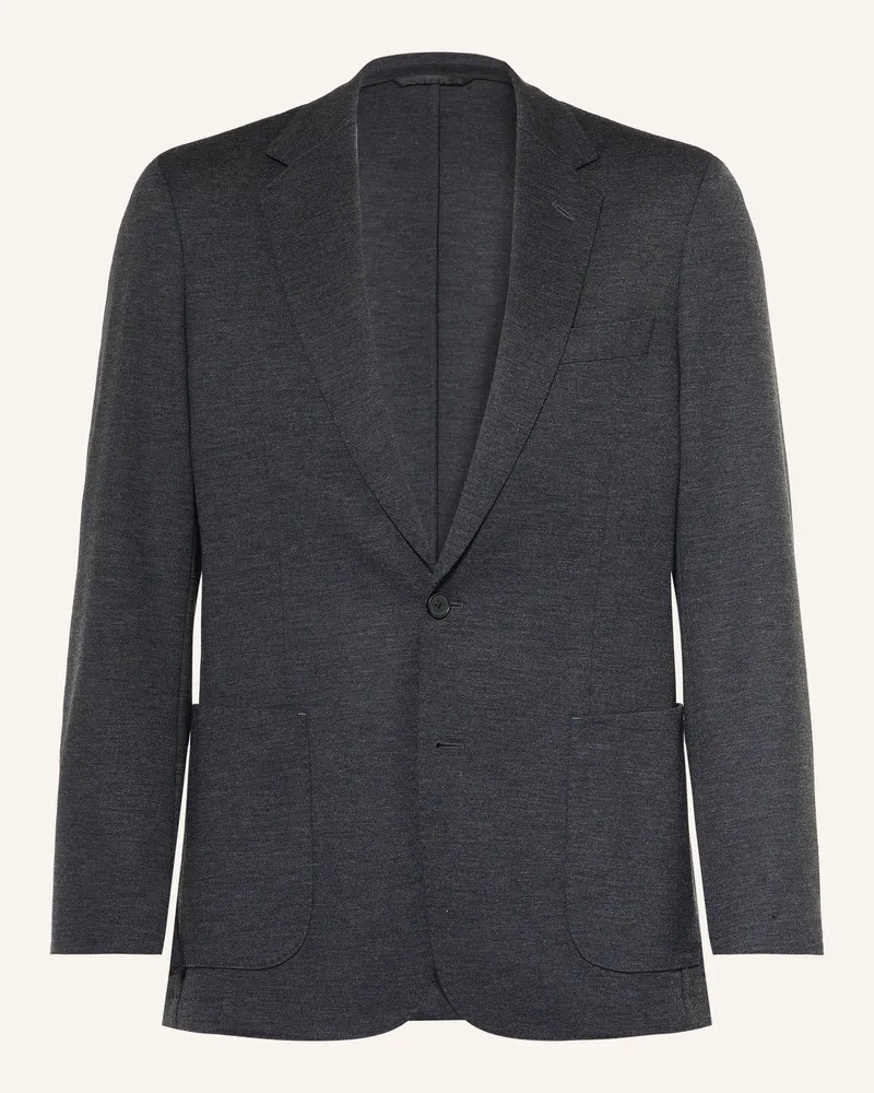 HUGO BOSS Anzugsakko Beckham Slim Fit Aus Jersey grau 030