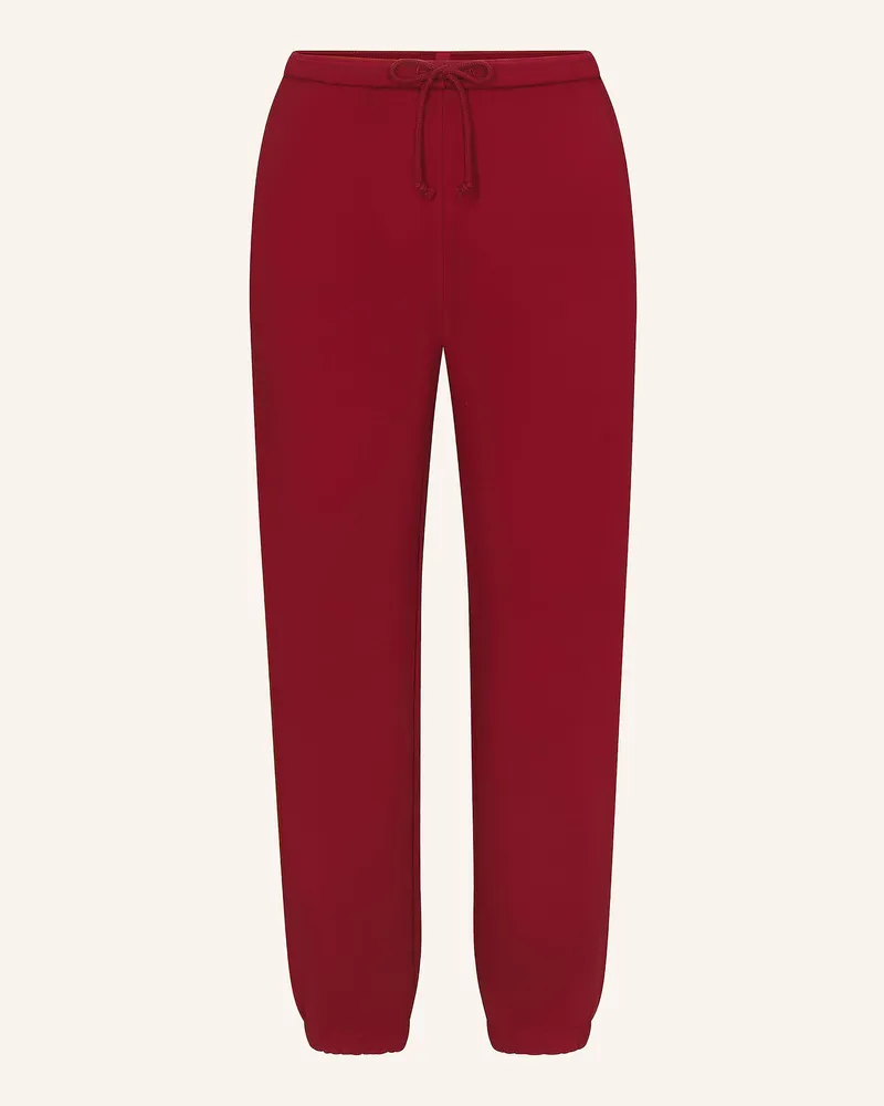 SKIMS Lounge-Sweatpants COTTON-FLEECE Brick
